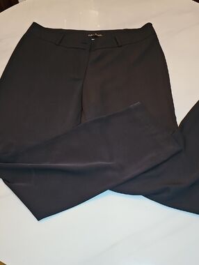 Slim Straight Black Women's Trousers - Classic Workwear
